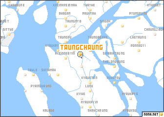 map of Taungchaung