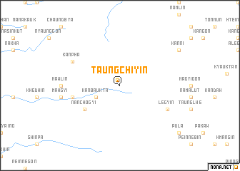 map of Taungchiyin