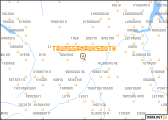 map of Taunggamauk South