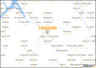 map of Taunggan