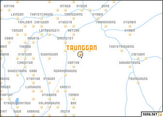 map of Taunggan