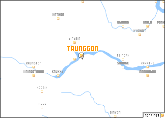 map of Taunggon