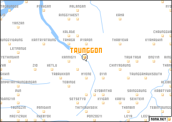 map of Taunggon