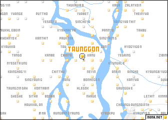 map of Taunggon