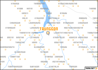 map of Taunggon