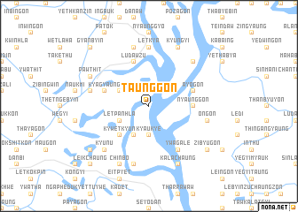 map of Taunggon