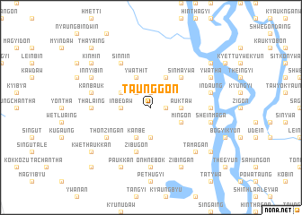 map of Taunggon