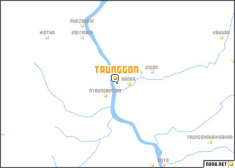 map of Taunggon