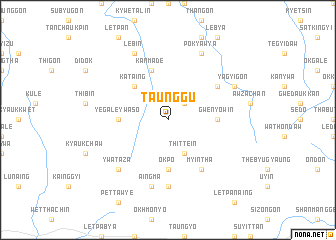 map of Taunggu