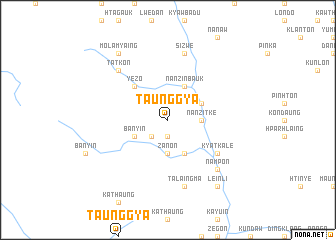 map of Taunggya