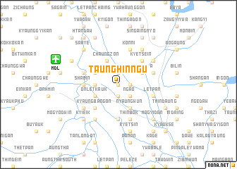 map of Taung Hin-ngu