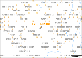 map of Taunghmwa