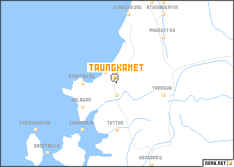 map of Taungkamet