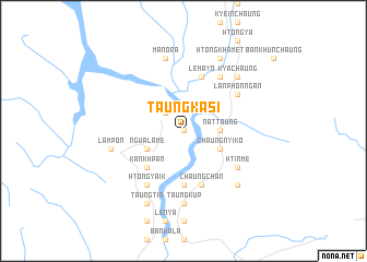 map of Taungkasi