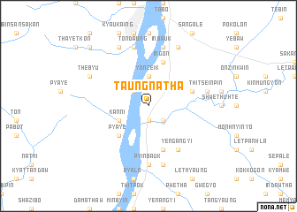 map of Taungnatha