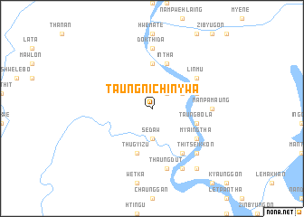 map of Taungni-chinywa