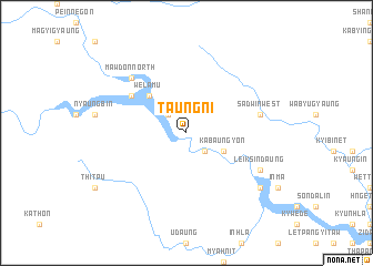 map of Taungni