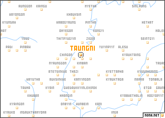 map of Taungni