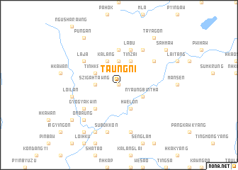 map of Taungni