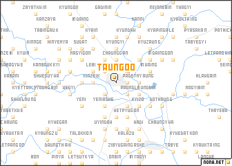 map of Taungoo