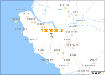 map of Taungpalu