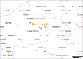 map of Taungpatle