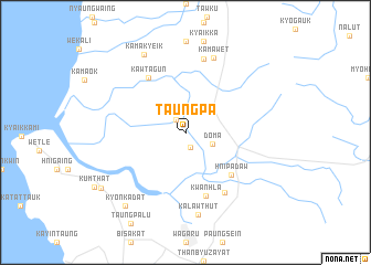 map of Taungpa