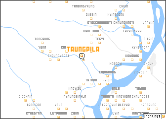 map of Taungpila