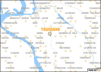 map of Taungshe
