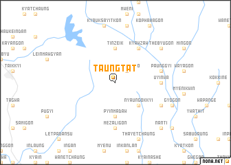 map of Taungtat