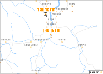 map of Taungtin