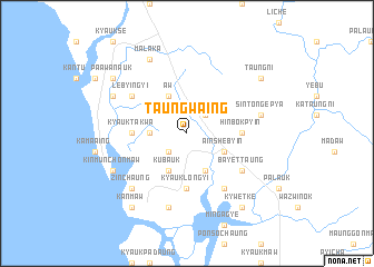 map of Taungwaing