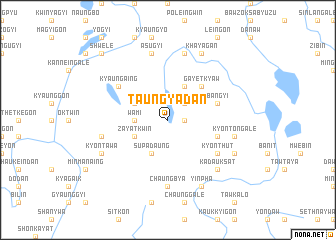 map of Taungyadan