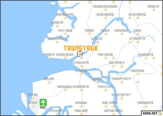map of Taungyade