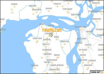map of Taungzun