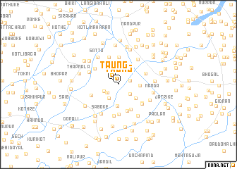 map of Taung