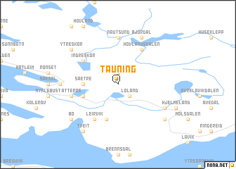 map of Tauning