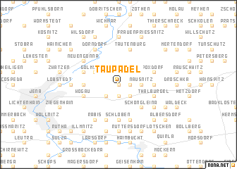 map of Taupadel