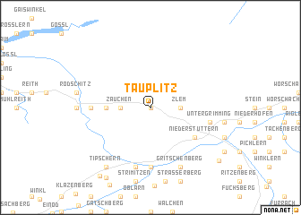 map of Tauplitz