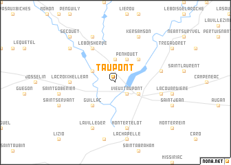 map of Taupont