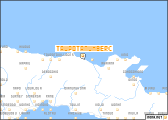 map of Taupota Number 2