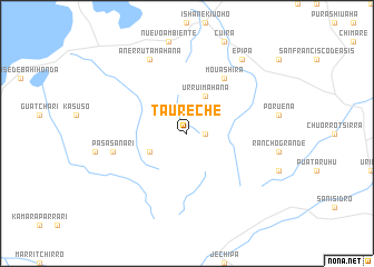 map of Taureche