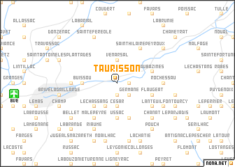 map of Taurisson