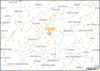 map of Tāuri