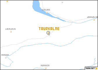 map of Taurkalne