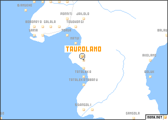 map of Tauro-lamo