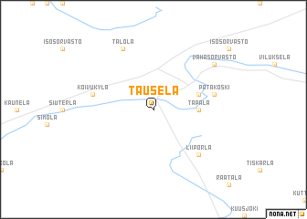 map of Tausela