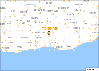 map of Tausion