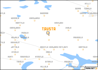 map of Tausta