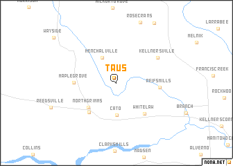 map of Taus